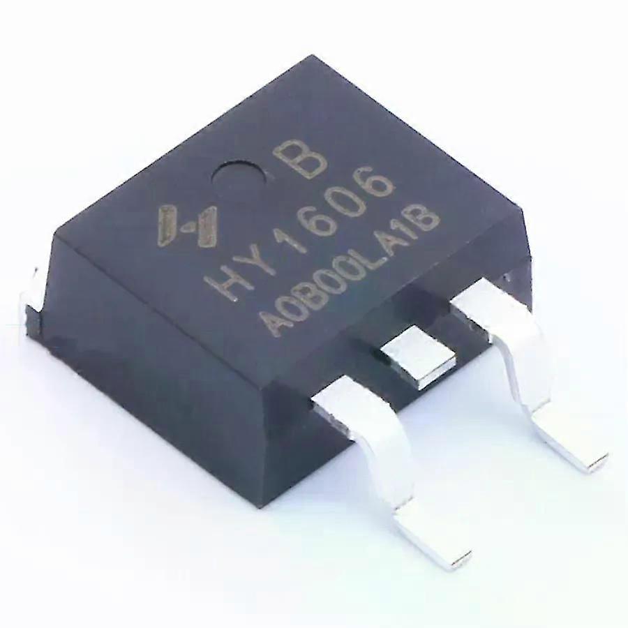 Lot de 10 MOSFET Hy1606b TO-263-2 Hy1606 à canal N, mode d'enrichissement, 60 V, 66 A, neufs et authentiques.