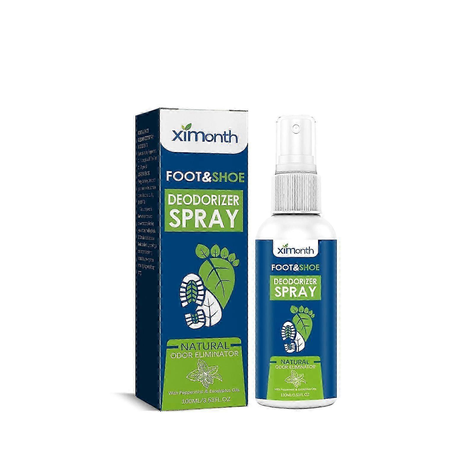 Foot Deodorant Spray combines refreshing peppermint