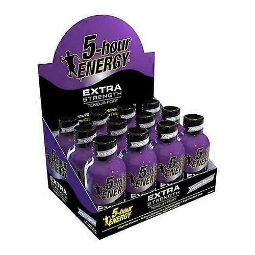 5 Hour Energy Extra Strength Shot Grape, 57 Ml (Case Of 4)