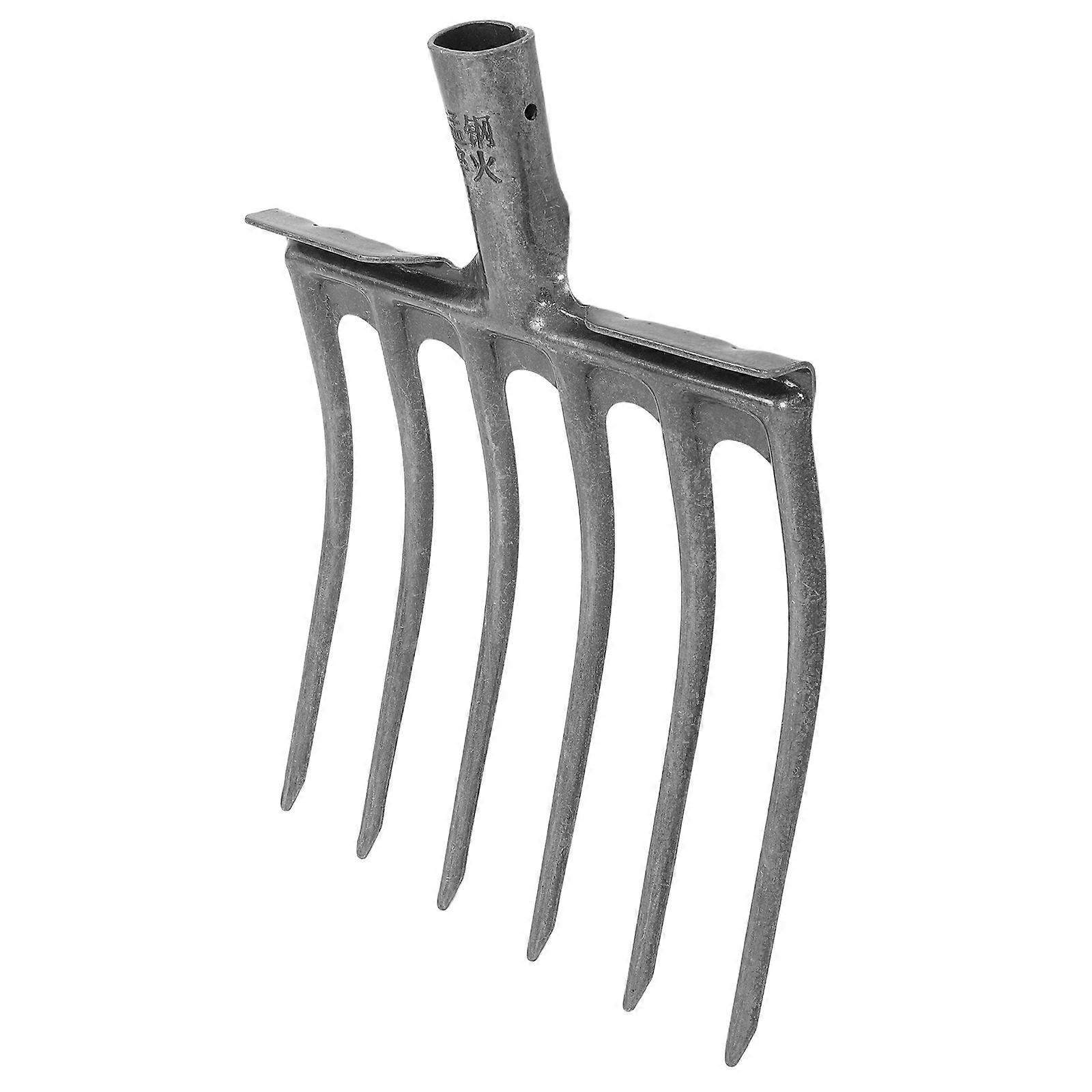 Steel Plowing Fork Efficient Soil Aerator with Fork Head for Farming