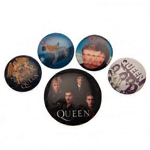 Queen Classic Badge Set (Pack of 5)