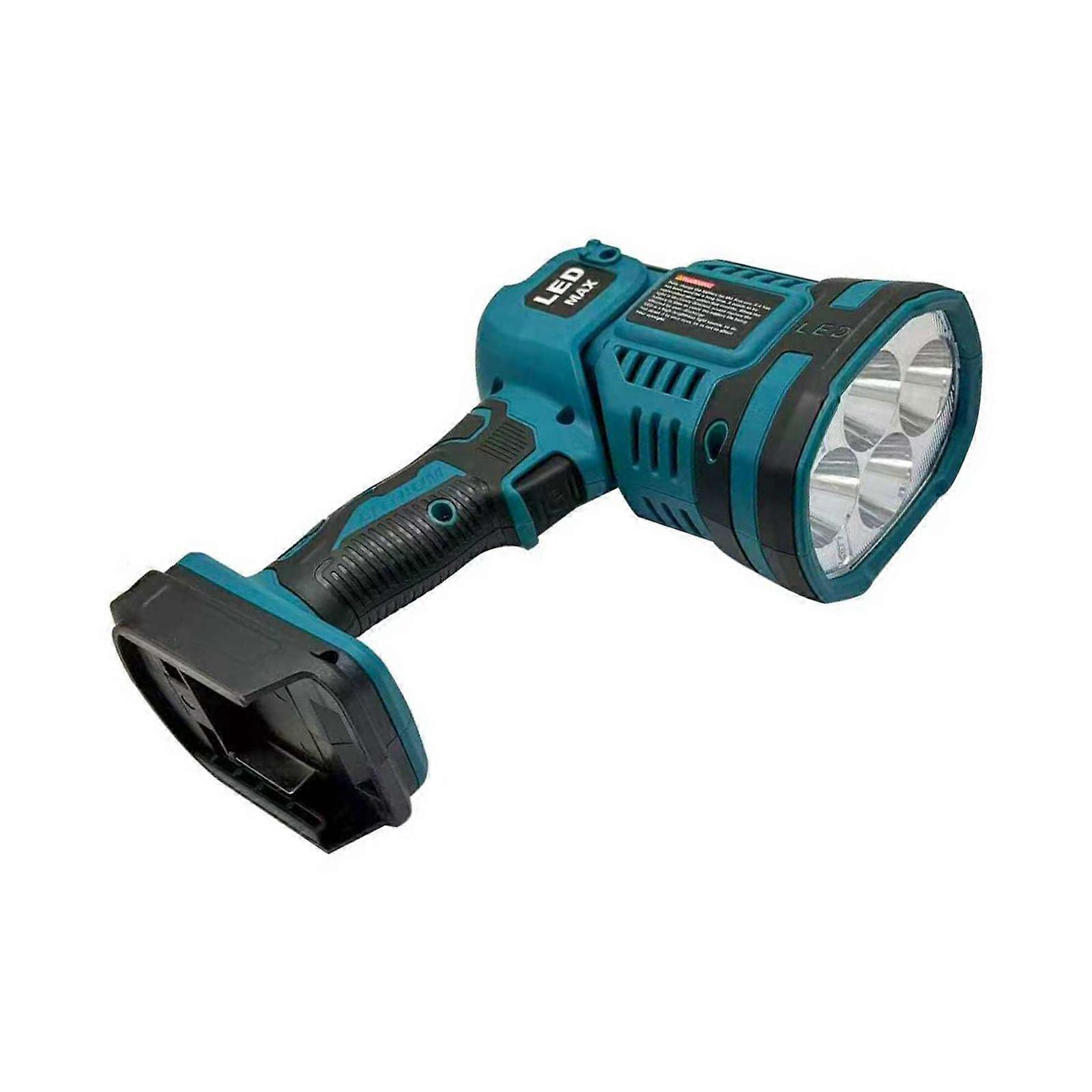 Cordless LED Flashlight Work Light 90 Degree Adjustable Flashlight Working Lamp for 21V Power Tool Battery LED Light Multicolor