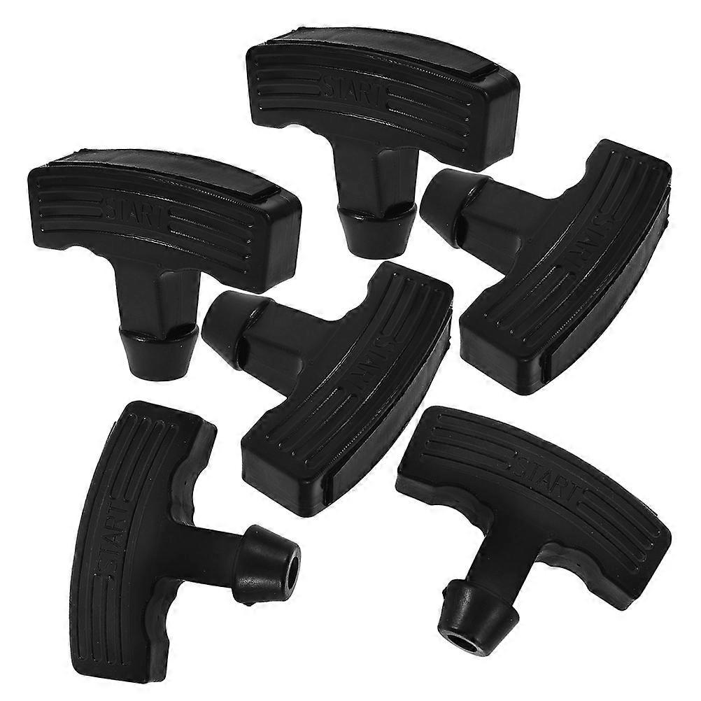 Plastic Diesel Engine Pull Cord Handle for Small Engine 6Pcs Starter Handle