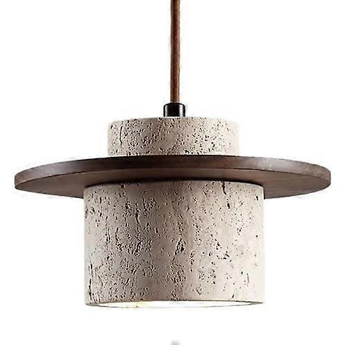 Marble Hanging Lamp Shade E26/E27 Base Ceiling Pendant  Single Head Chandelier For Corridor Cafe Restaurant