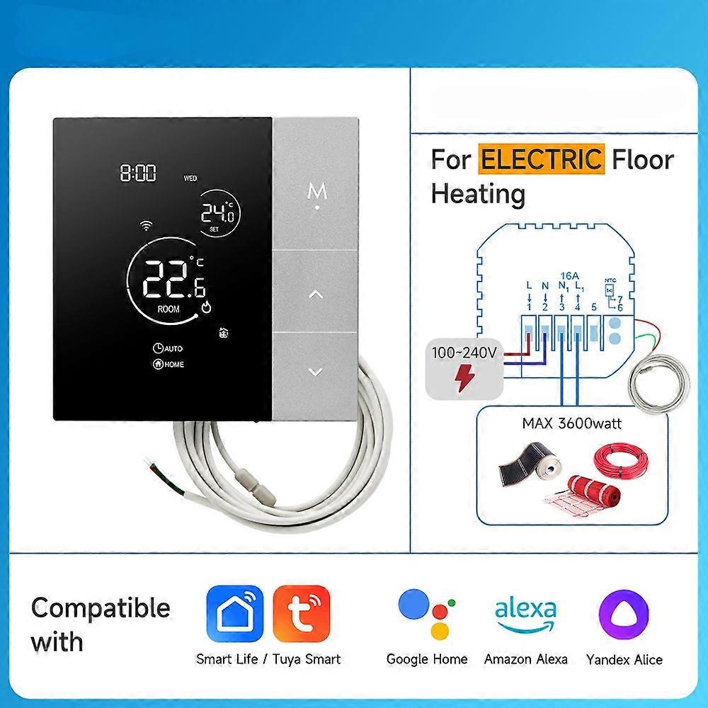 WiFi Thermostat 2026 Smart Home Thermoregulator For Boiler/Electric/Underfloor Heating Temperature Controller Alice Alexa Google