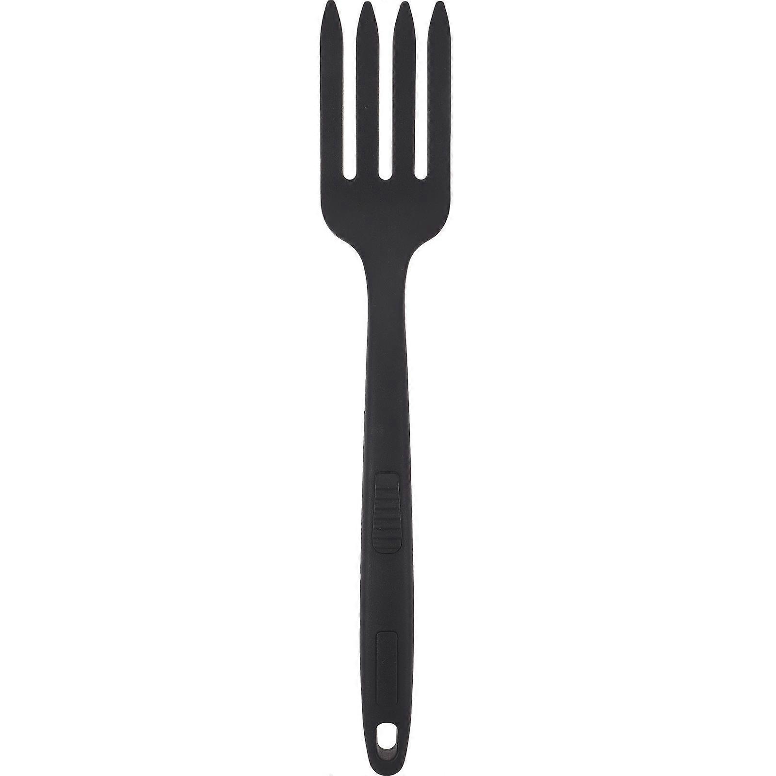 Kitchen Pasta Server Fork Reusable Cooking Food Fork Washable Large Fork Ergonomic Food Fork
