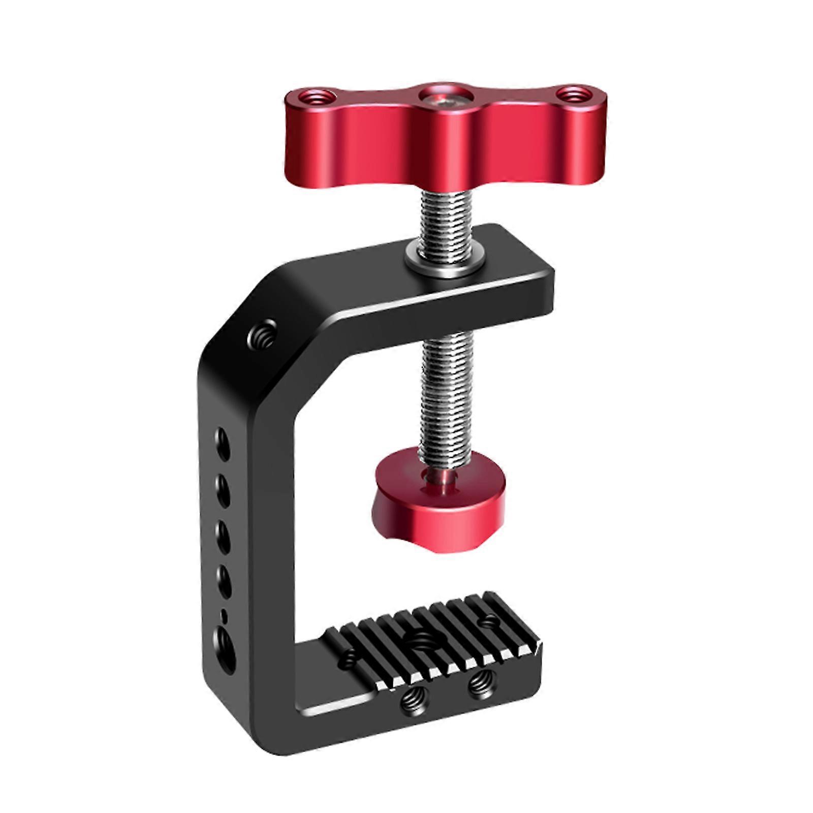 Portable Folding C Shaped Clamp Wide Incorporating for Quick Setups Multicolor