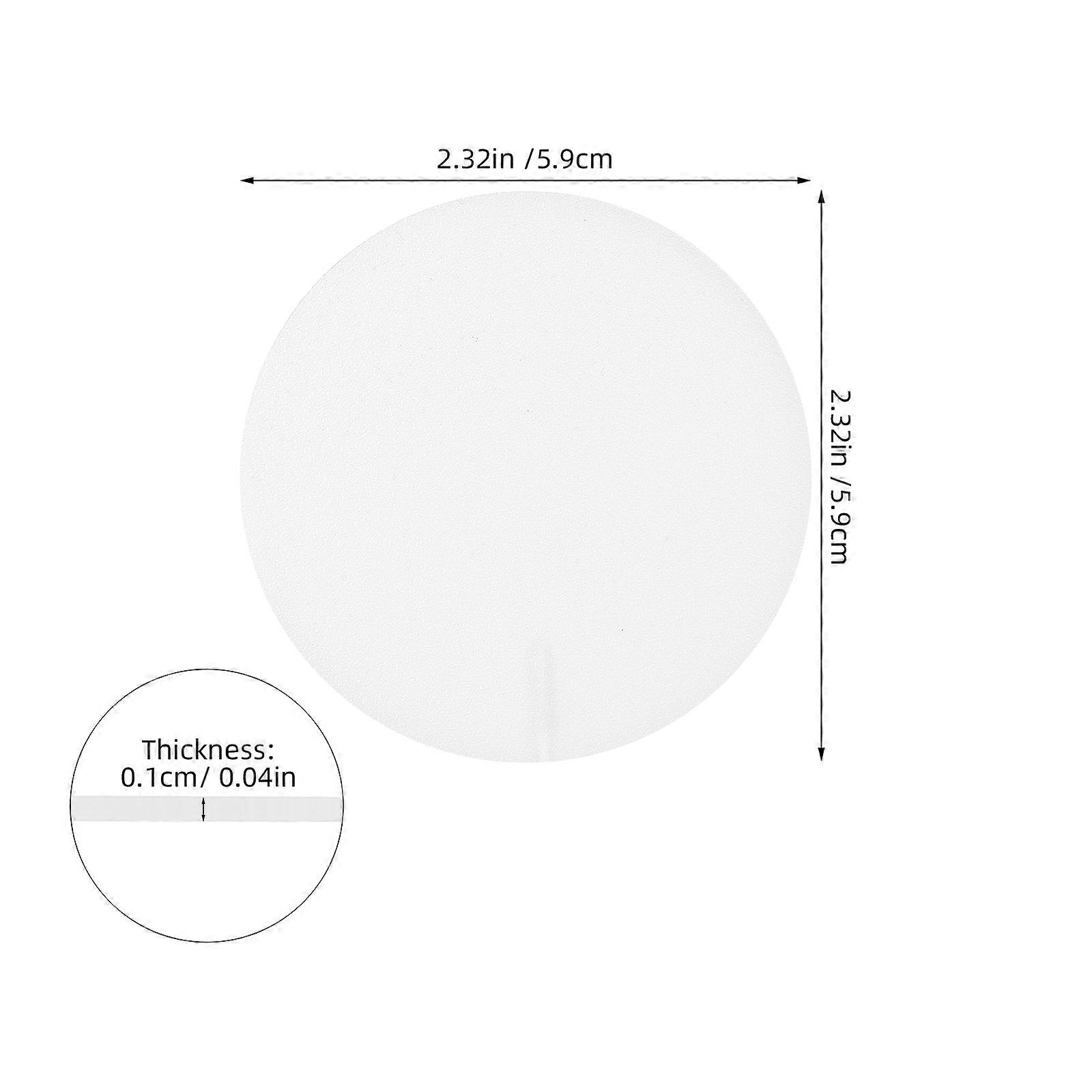 Dazzling-Proof Diffuser Lamp Shade for Downlight Fixtures 10Pcs White Plastic