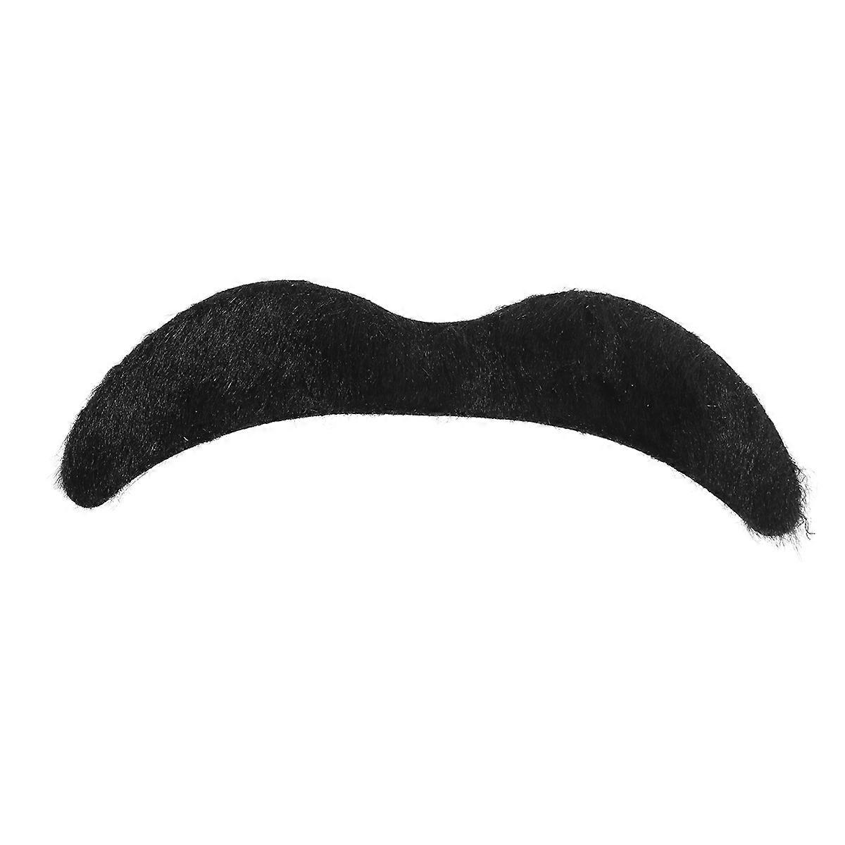 Party Props Short Plush Moustache for Cosplay 10Pcs Pack