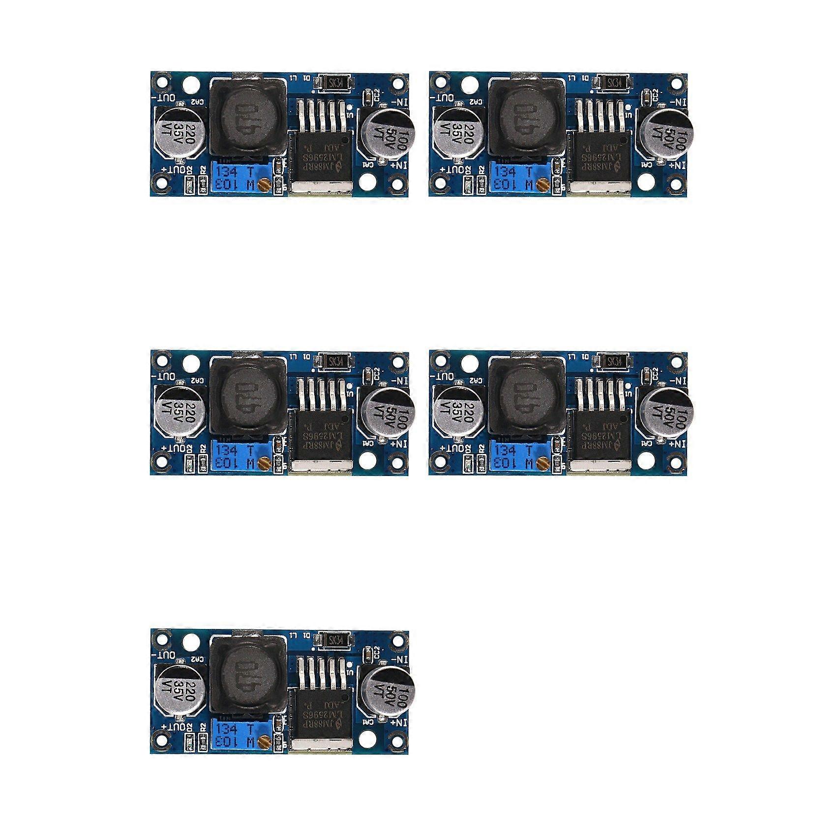 5X Lm2596 DC Converter Module - DC Adjustable Step Down Power Module Step Down Converter
