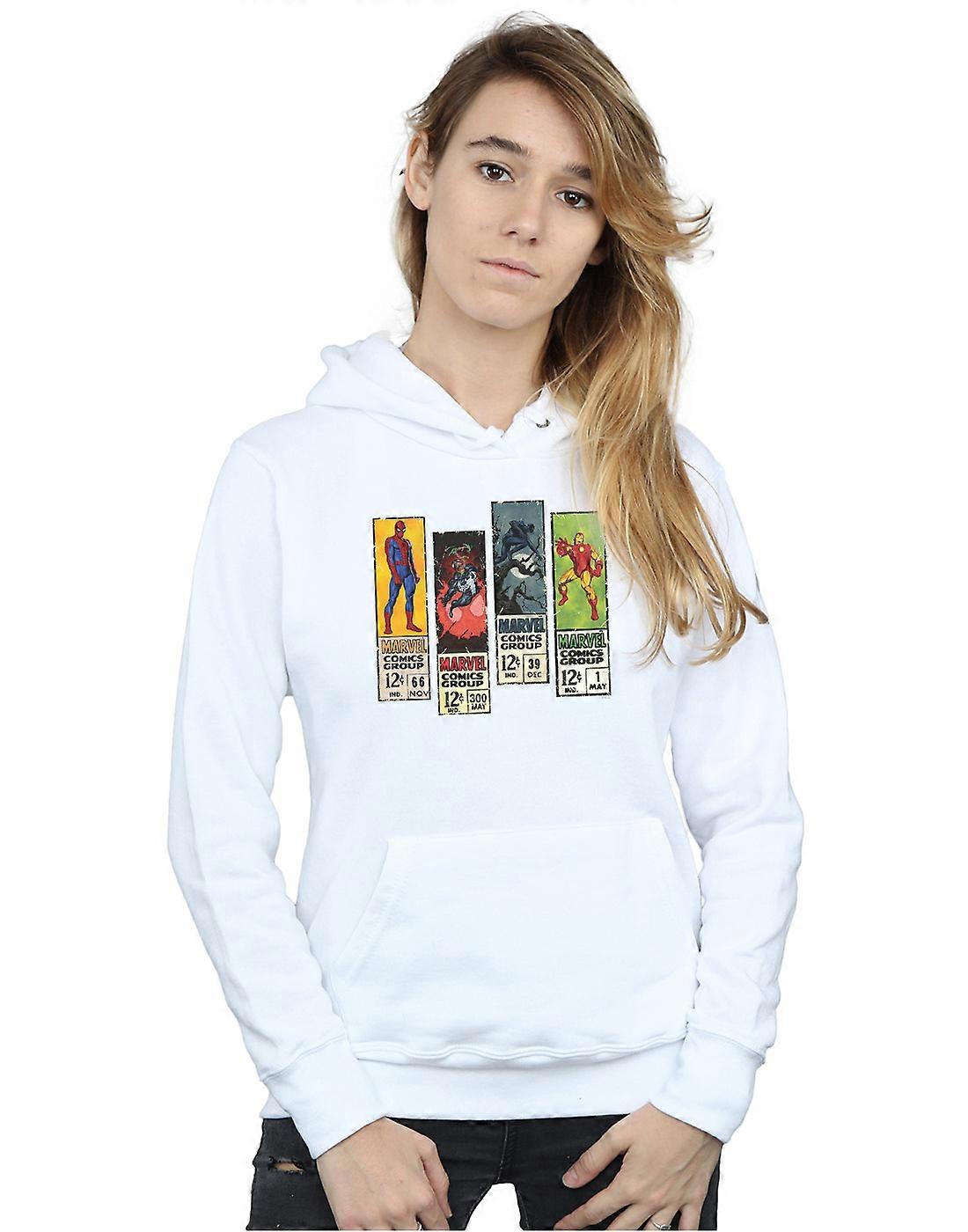 Marvel Women's Comic Strips Hoodie
