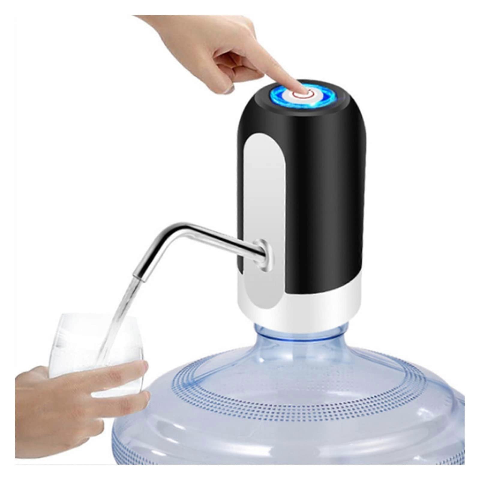 Automatic USB Water Dispenser Pump with One Button Start and LED Light for 5 Gallon Bottles