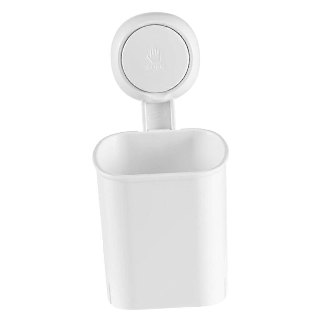 Electric Toothbrush Holder Wall Mounted with Suction Cup, SpaceSaving Design, Keeps Toothbrush Dry