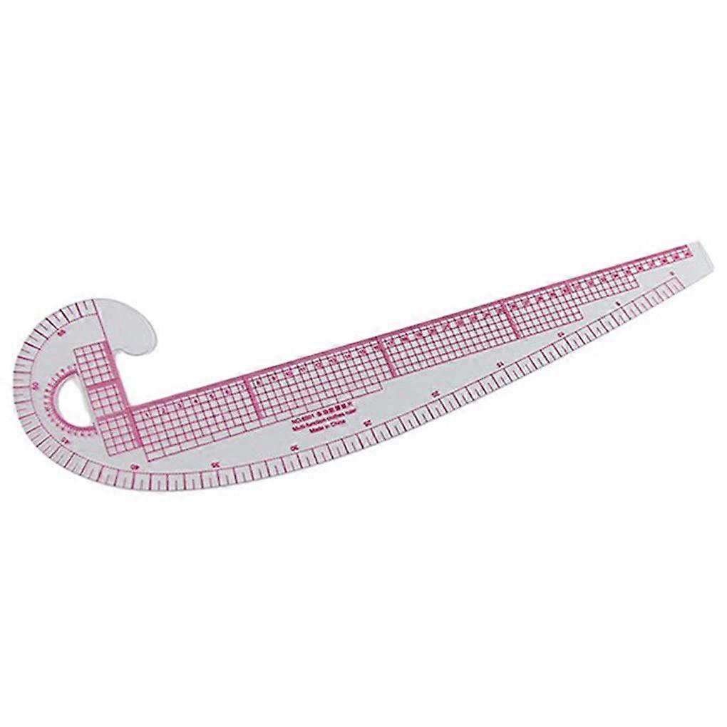 French Curve Sewing Ruler for Dressmaking, Ergonomic Comma Shape Tailoring Tool for Pattern Making