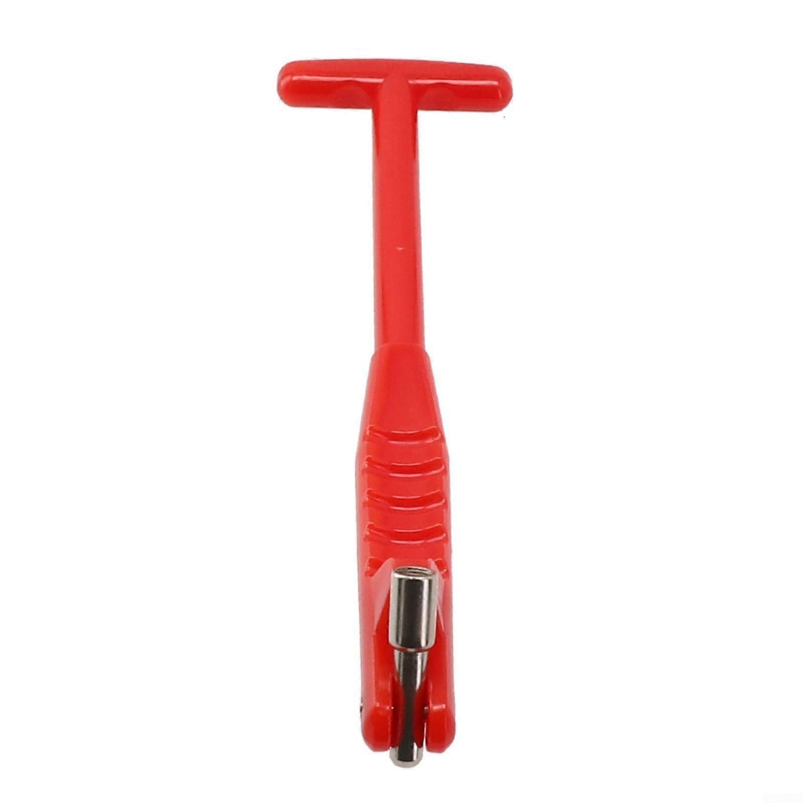 Tire Valve Stem Tool with Dual Thread Restorers for Easy Installation and Quick Core Removal