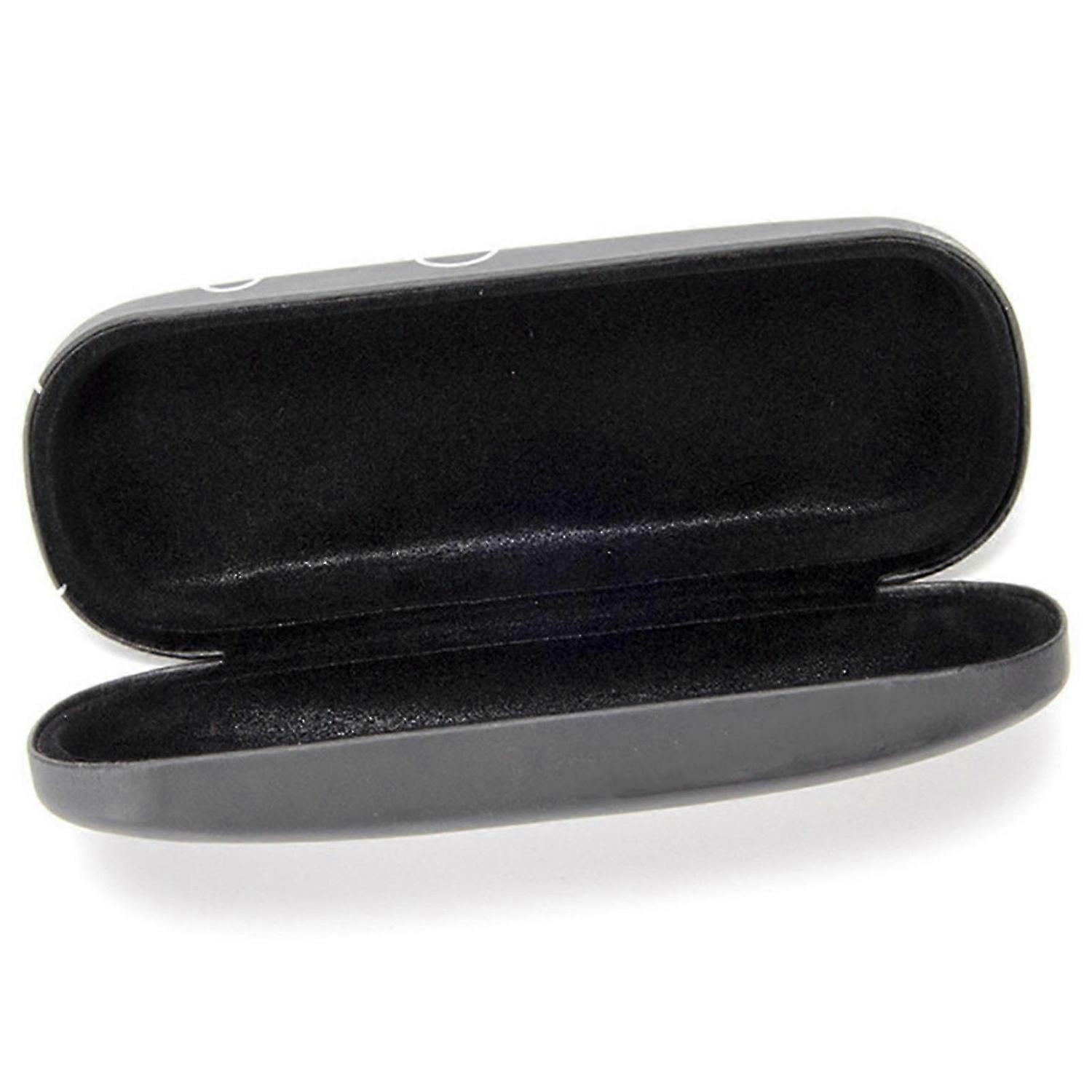 Sunglasses Case PU Covered Compression Resistant Hard Metal Eyeglass Box