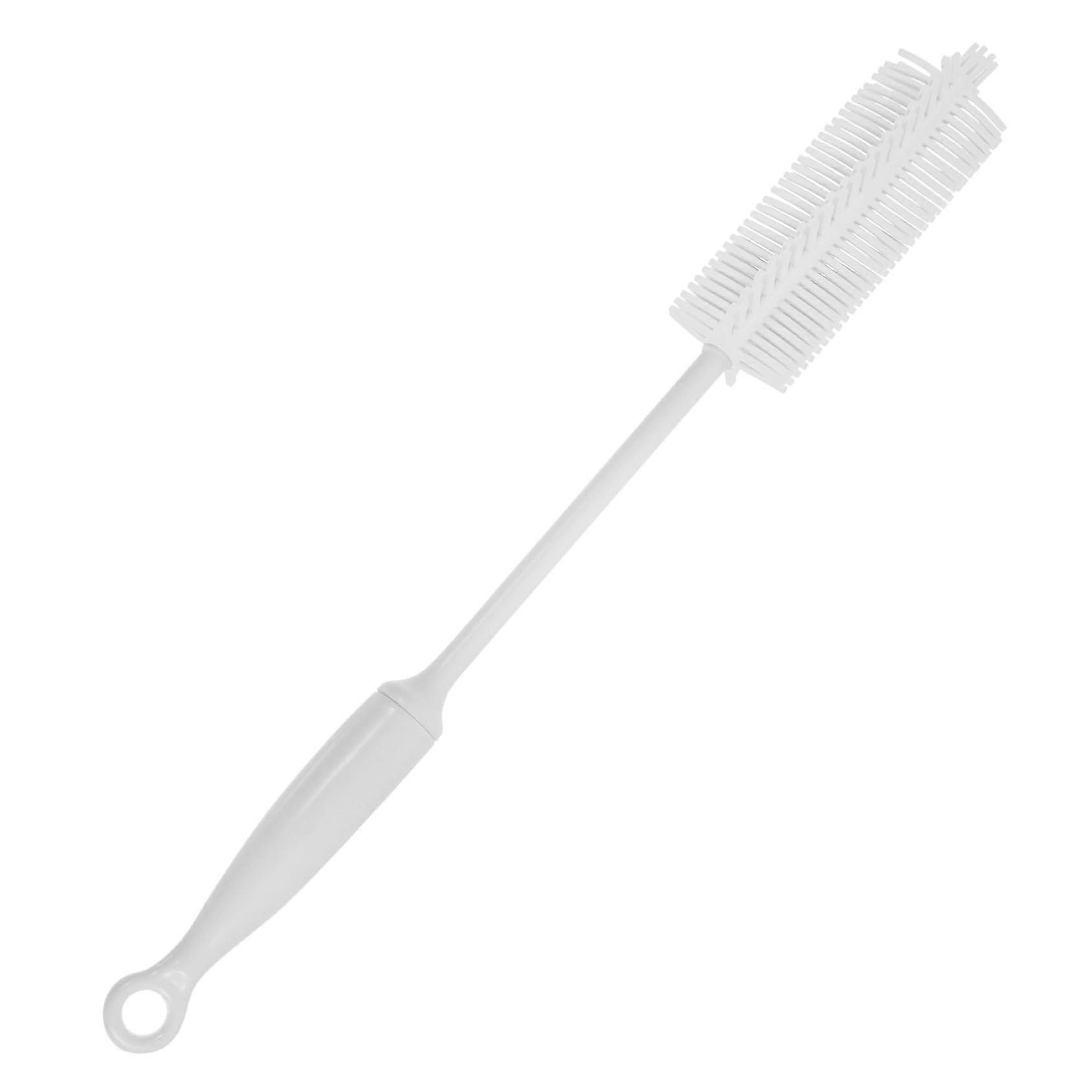 Straw Cleaning Brush with Soft Scratch Bristles for Bottles, Flexible Corner Access, Reusable