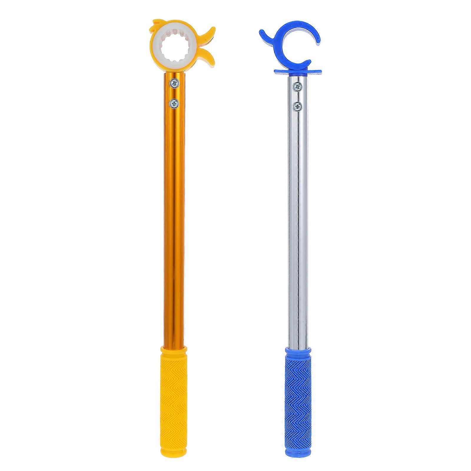 Window Control Rod Aluminum Alloy Tool for High Window Opening 2Pcs