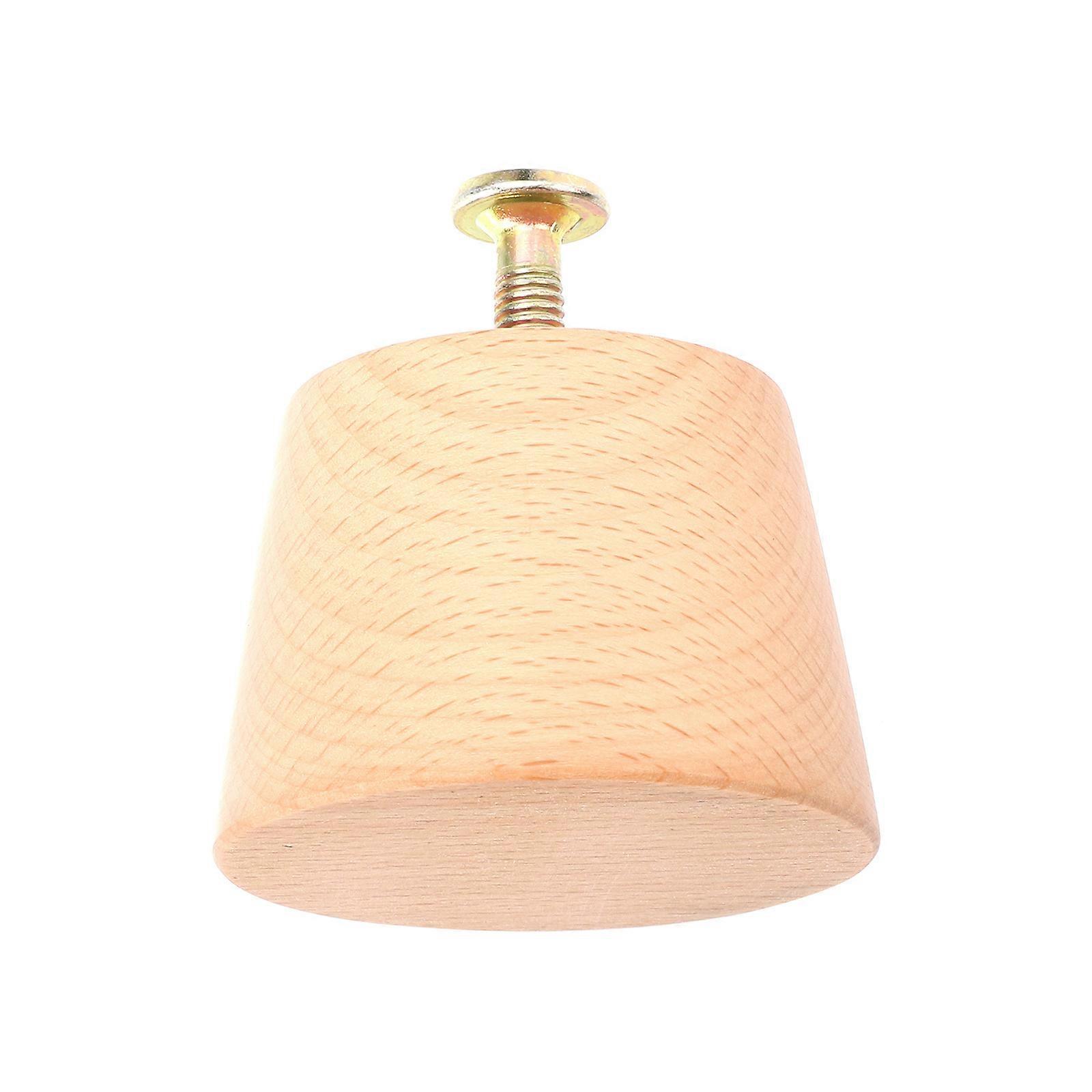 Cabinet Knobs Zelkova Wood Pull Handles for Home Featuring 1Pcs Cone Shape