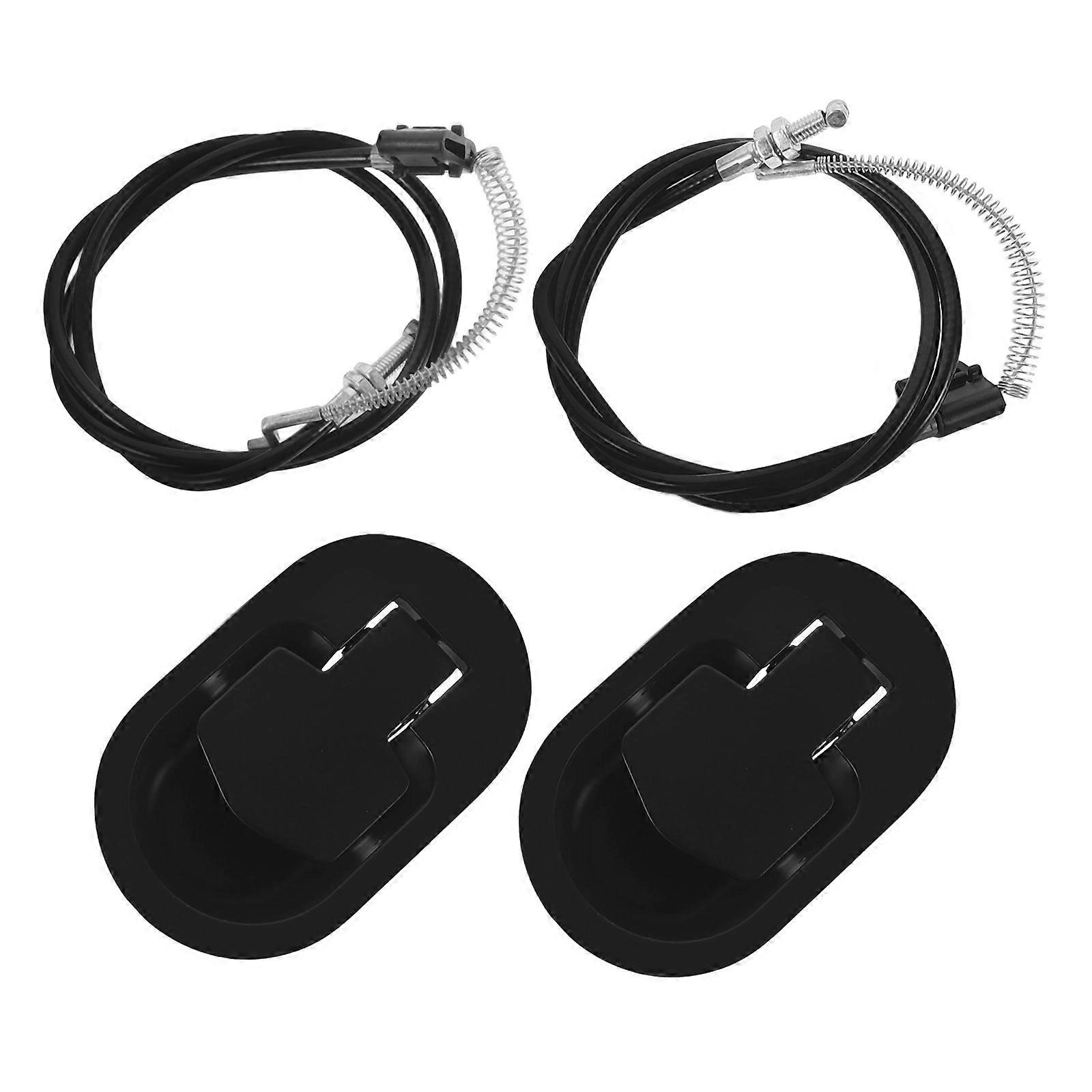2Pcs Recliner Release Pull Handle Replacement Parts with Cable Recliner Accessory