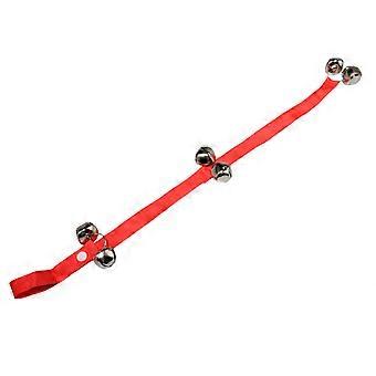 Pet Training Bell Resistance to Pulling Adjustable Polyester Dog Training Doorbell Rope for Home