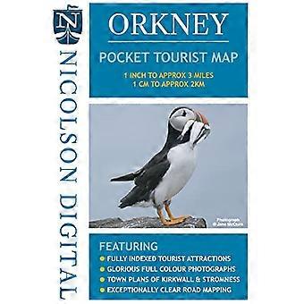 Nicolson Orkney Pocket Turistkarta