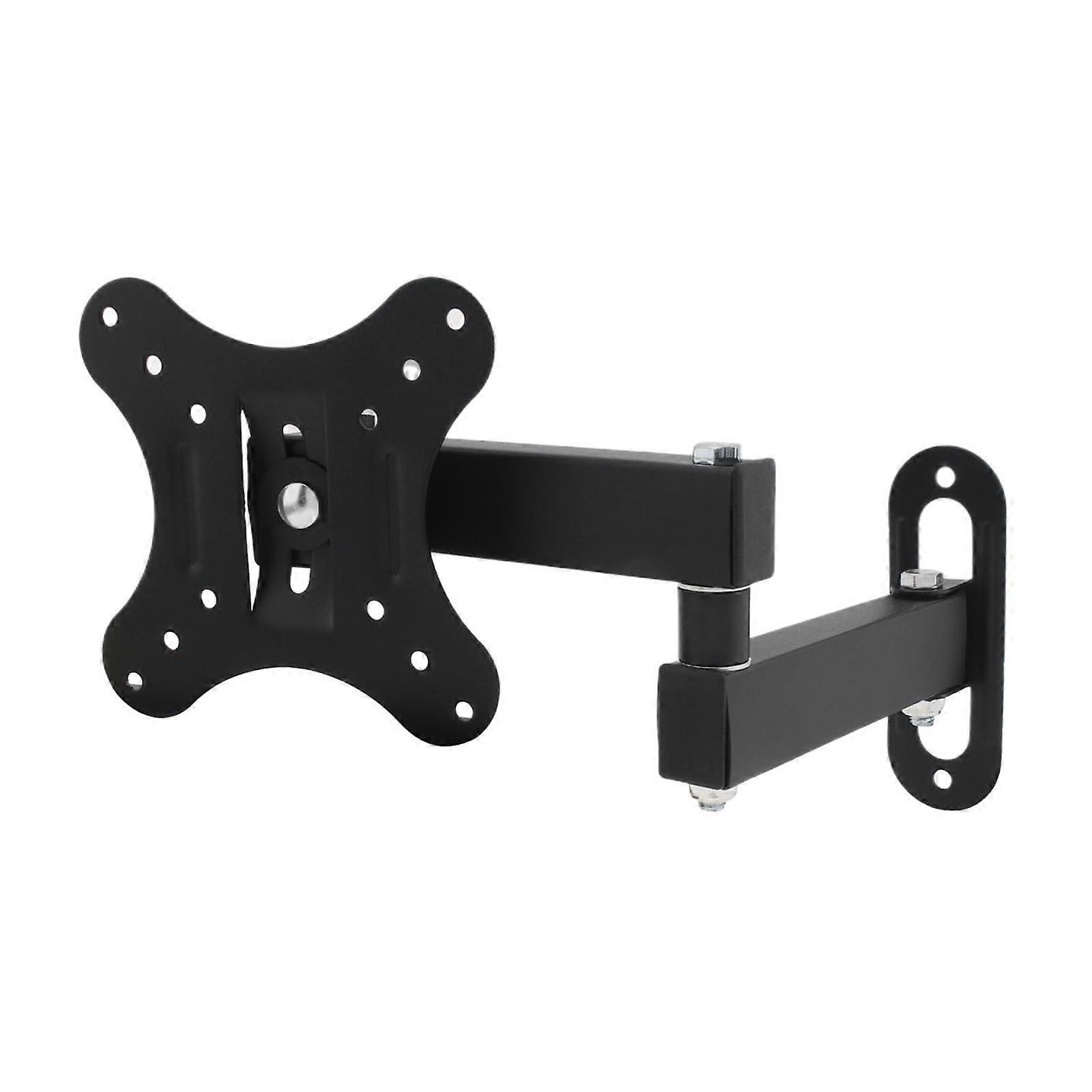 Adjustable TV Wall Mount Swivel Bracket for 1424 Inch Flat Screen, SpaceSaving Design