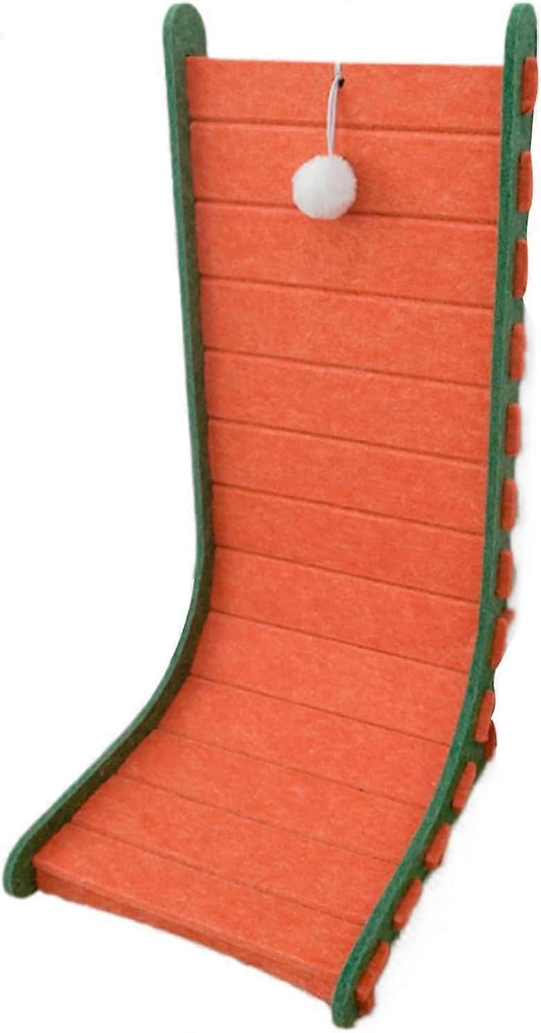 Cat Scratching Board Cardboard Vertical Scratching Mat with Interactive