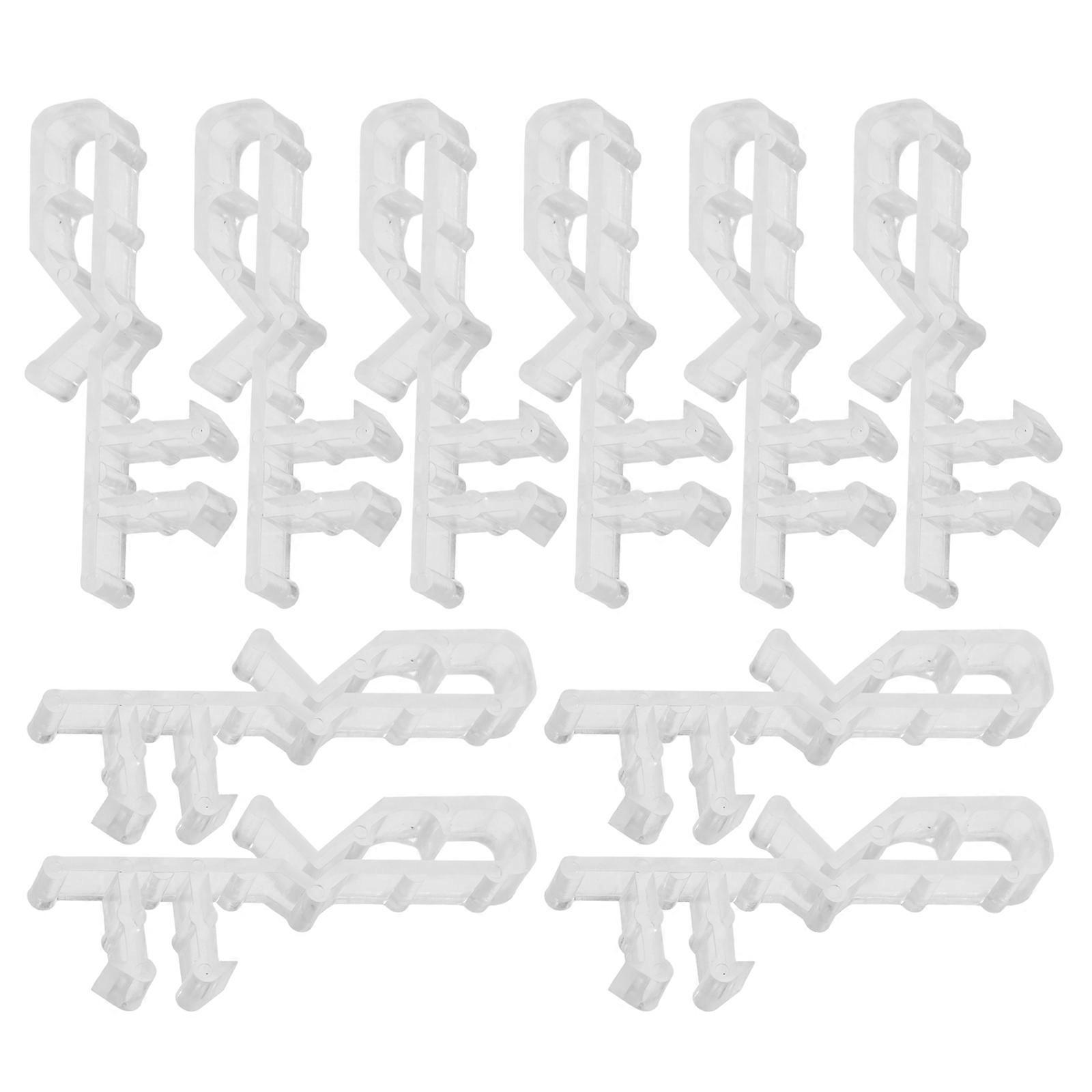 Valance Clips for Window Blinds Replacement Holder Clips 10Pcs Set