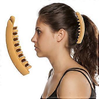 store bananklemmer harpiks fargerik banan hårklemme sklisikker hestehaleholder klips for tykt hår krøllete hår for kvinner jenter