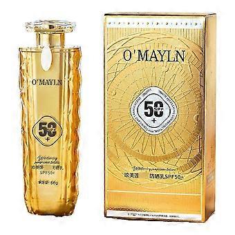 50g Sunscreen Block Brightening Cream SPF50Waterproof Moisturizing Long Lasting UV Protection