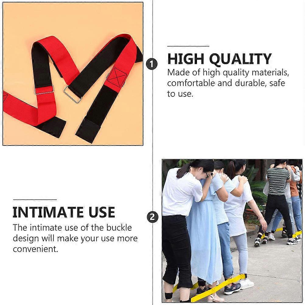 Outdoor Teamwork Webbing Belt for 1Pair Footsteps Use