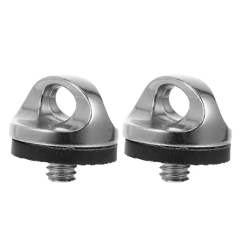 Camera Shoulder Strap Accessories Quick Release Screws Set with 2Pcs Silver