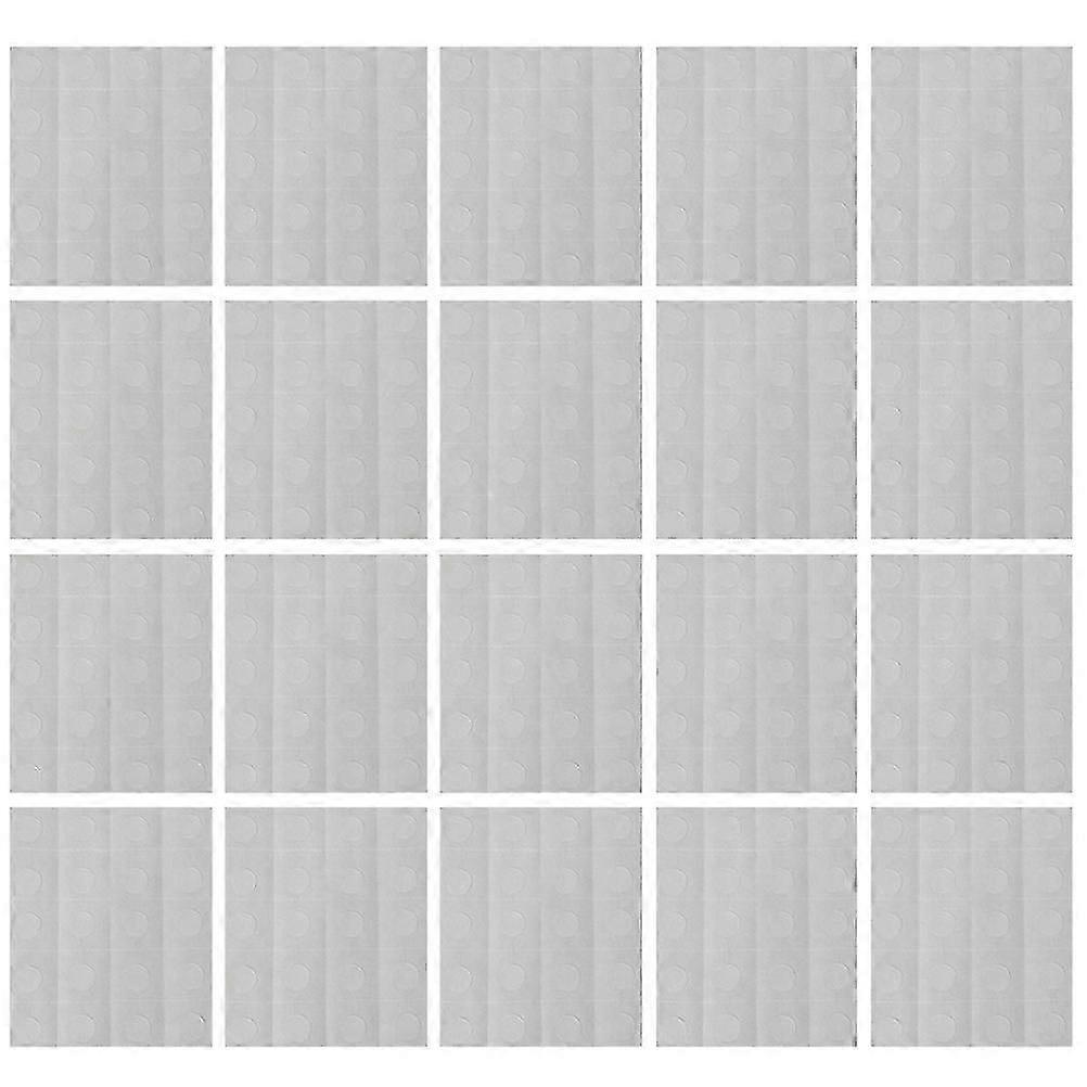 Transparent Double Sided Adhesive Dots for Crafts, 240 Sheets