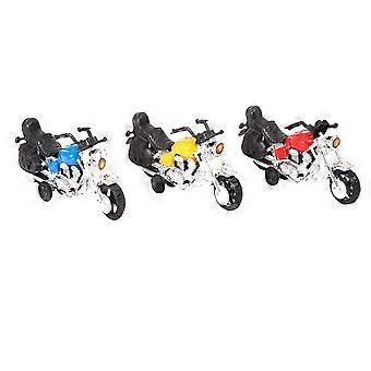 3PCS kul motorsykkel modell kake dekor mini motorsykkel modell pryd plast mannlig kake innredning rekvisita bursdagsfest kake ornament kreativ husholdning 