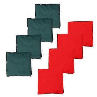 Sports And Outdoor Activities Sandbags,children's Play Toy Sandbags Set Of 8red+green