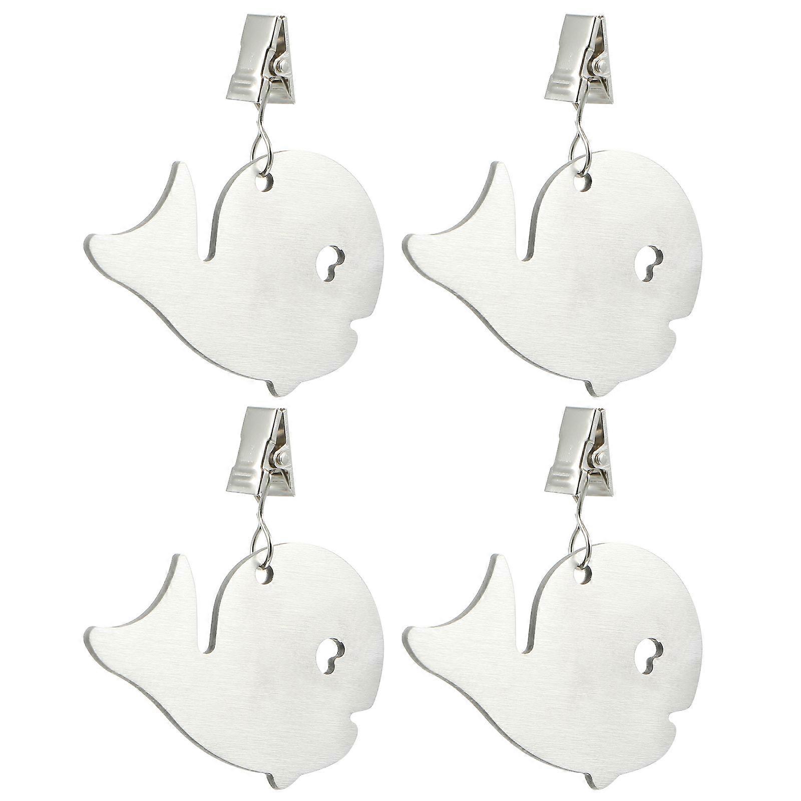 4pcs Tablecloth Weights Table Cover Weights Table Clips Tablecloth Pendant
