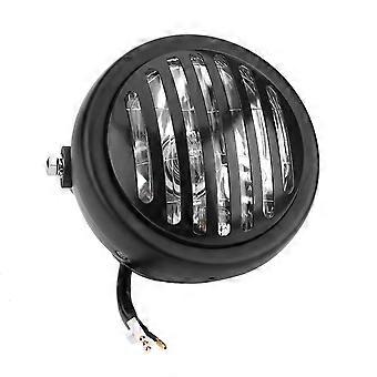 6.3 Inch Vintage Motorcycle Headlight Headlamp Grill Style Universal for Cafe Racer