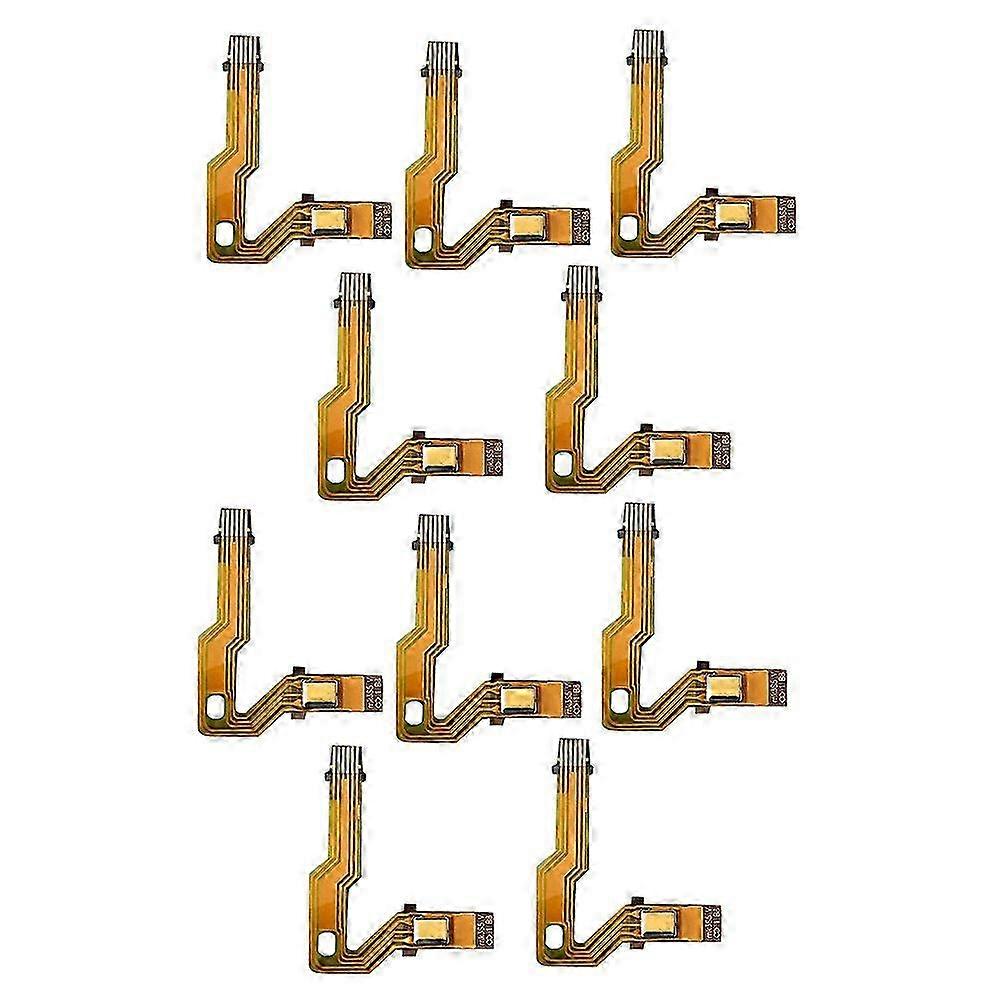 10PCS Left Microphone Flex Cable V2.0 for Game Console Inner Ribbon Cables Replace for Controller
