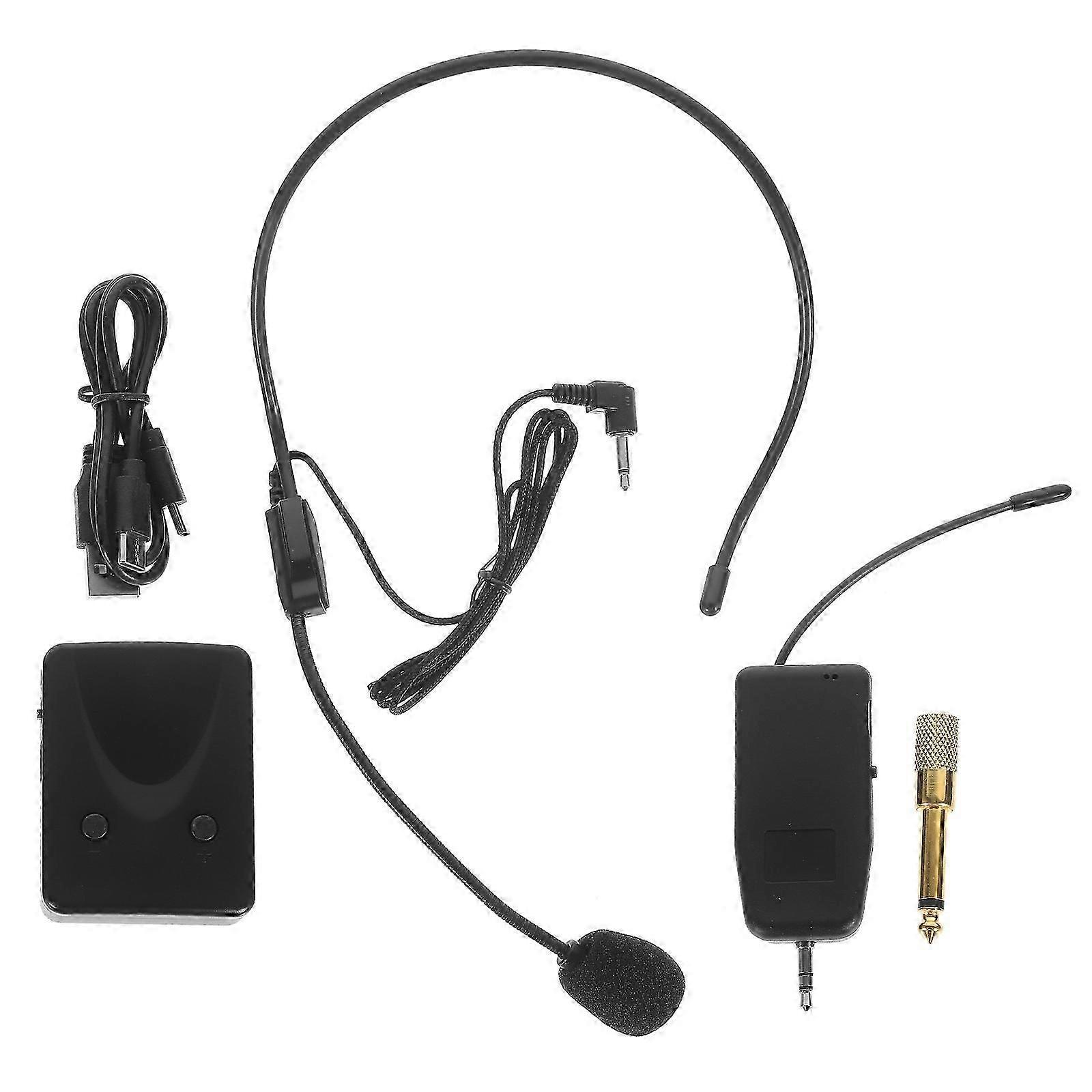 Wireless Microphone for Tour Guides with 1Set Wireless Headset Mic