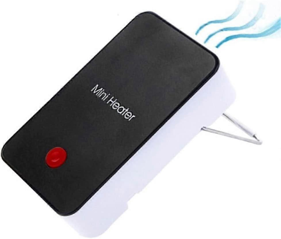 Mini Heater, Portable Small Dormitory Heater-Black