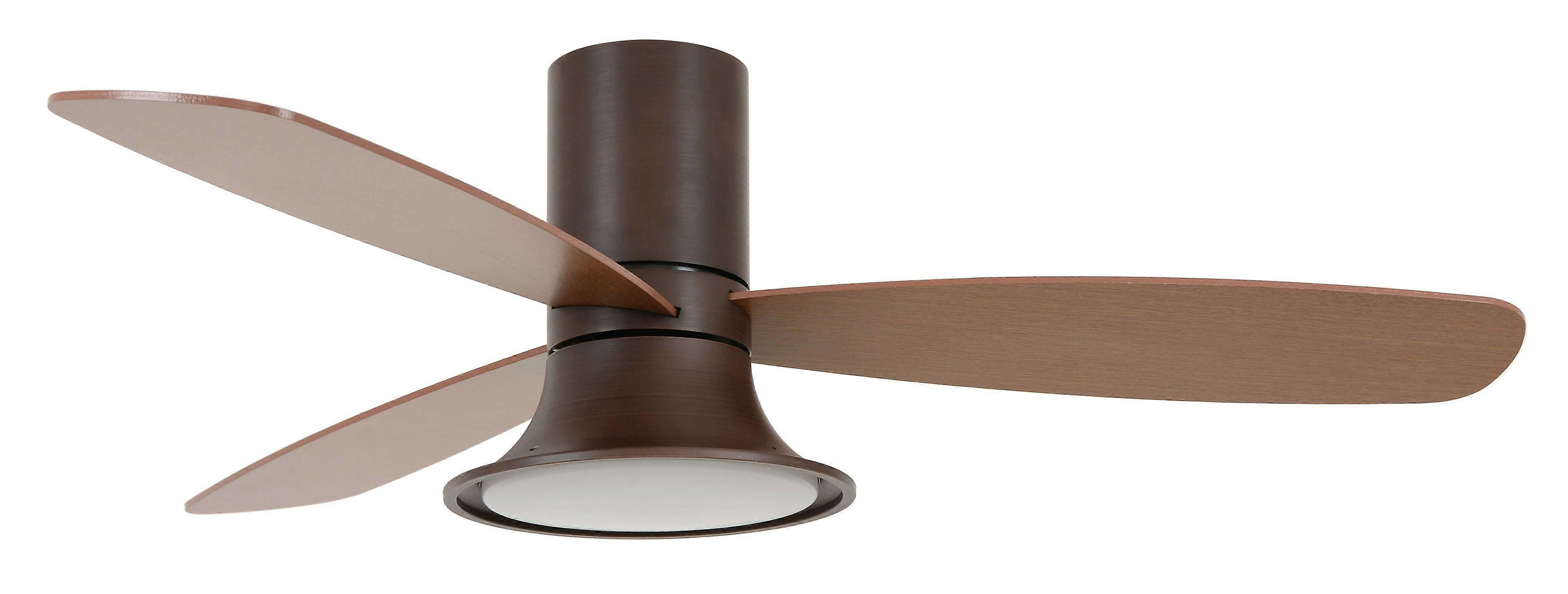 DC Deckenventilator Flusso Bronze mit LED