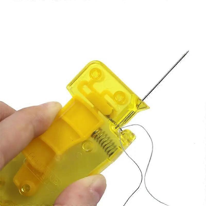 1PC Auto Needle Threader DIY Hand Sewing Machine Stitch Insertion Automatic Thread Device Household Tools