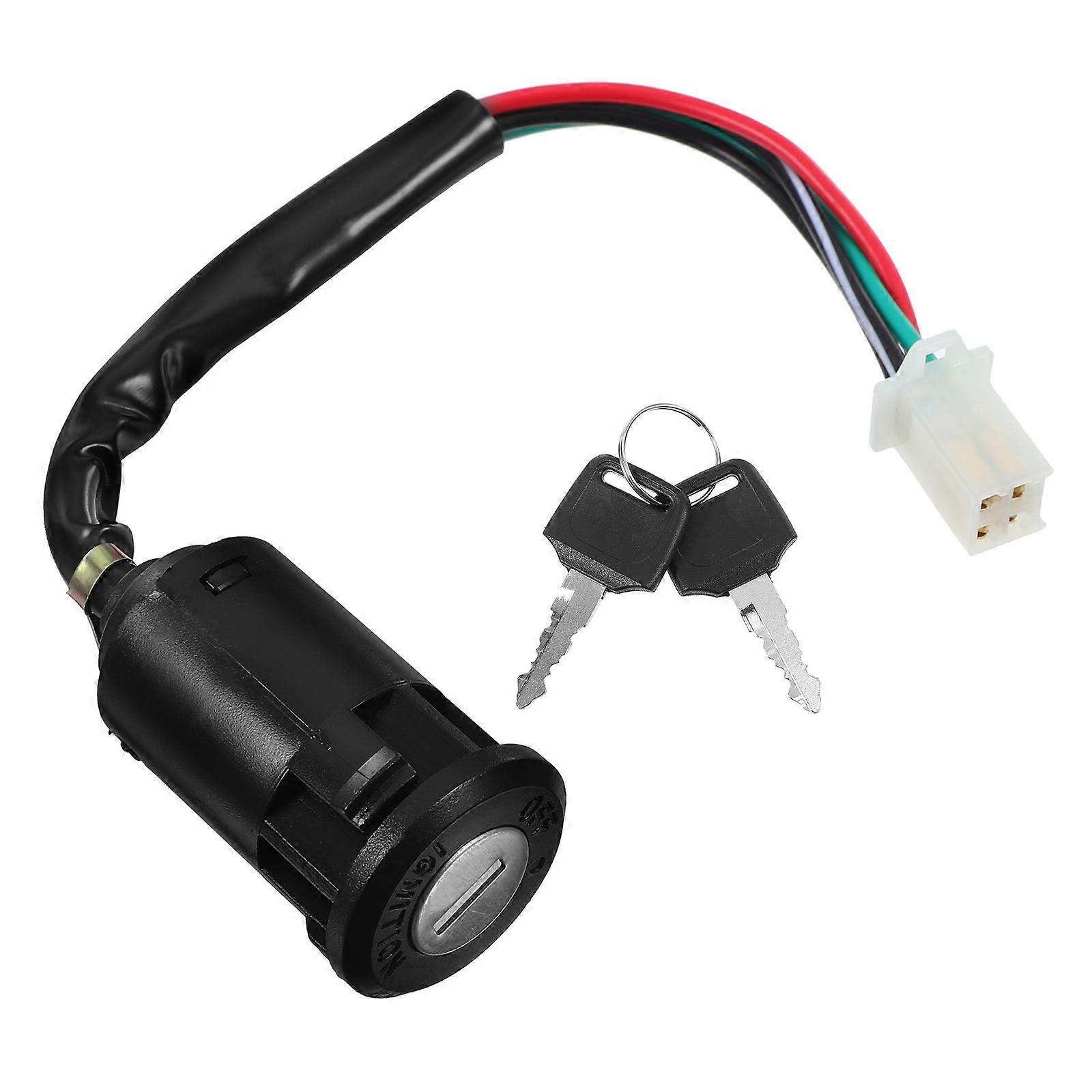 Ignition Switch With Key Replacement Replacement 50-250cc Atv Scooter Ignition Switch