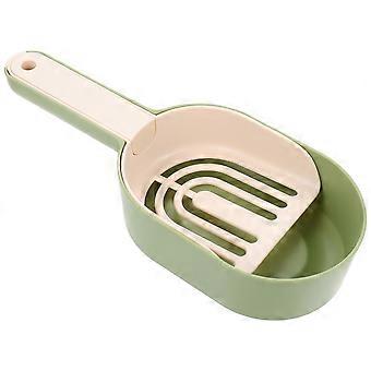 Cat Litter Scoop Plastic Cat Litter Scoop for 1Set Home Cleaning Use