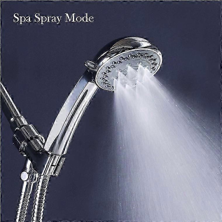 1pc High Pressure Shower Head with Pause Mode