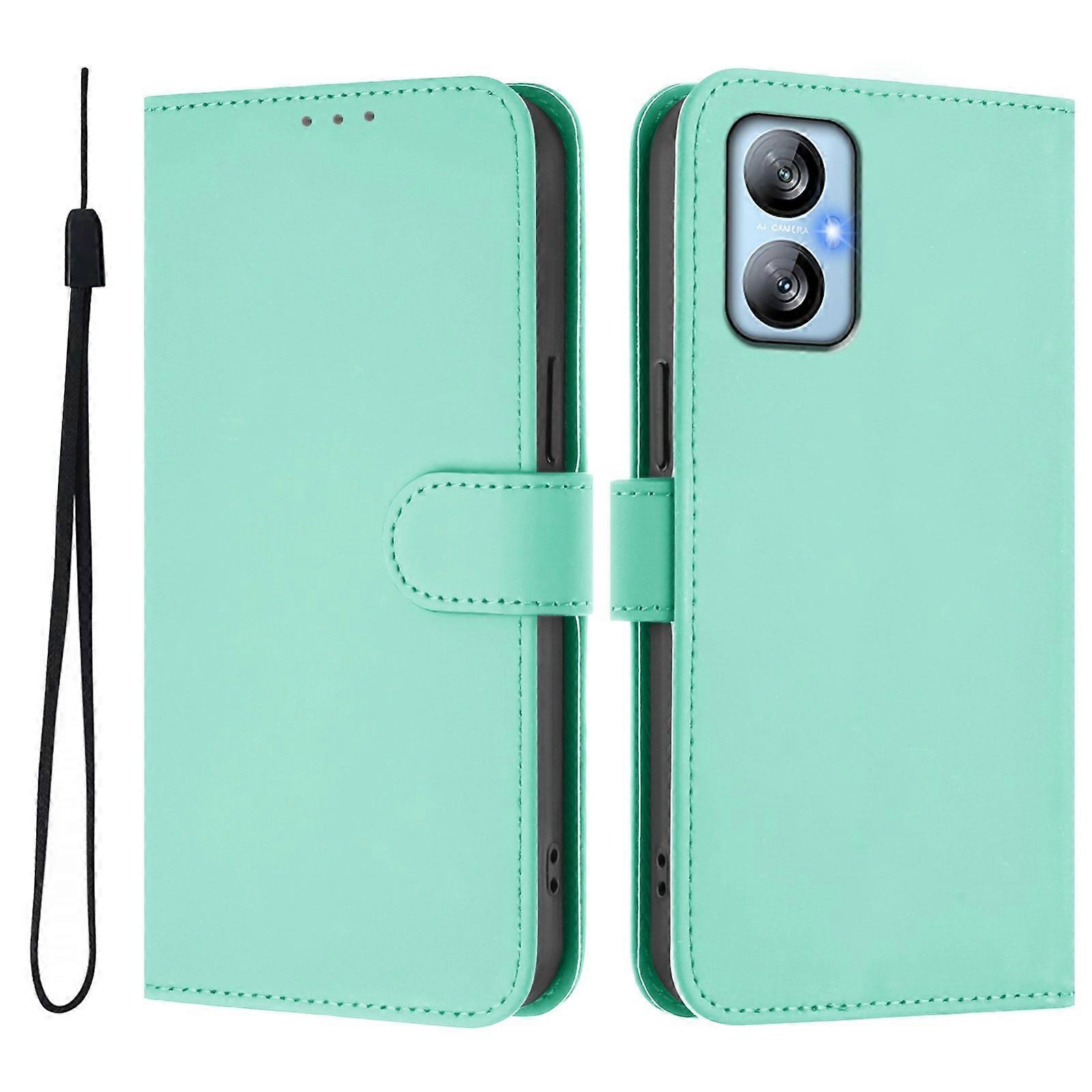 Solid Color PU Case For Blackview A52 / A52 Pro