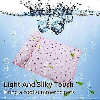 Cooling Bed For Cats/dogs, Summer Pet Cooling Mat Made Of Ice Silk, Washable Ice Silk Cooling Mat, Cooling Blanket For Pets