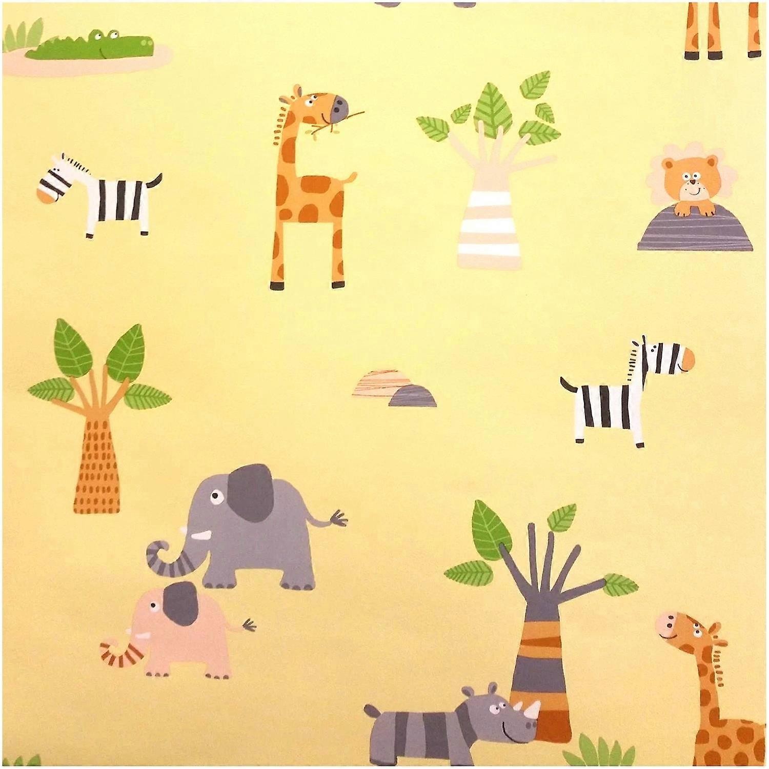Yellow Safari Wallpaper