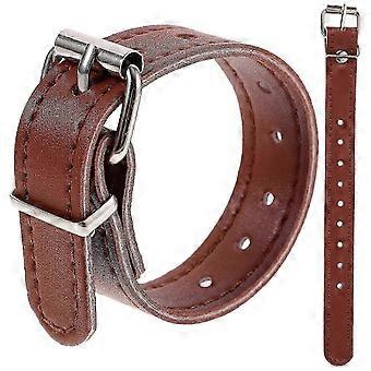 Bike Basket Strap Adjustable for Binding Up 4Pairs Light Brown Straps